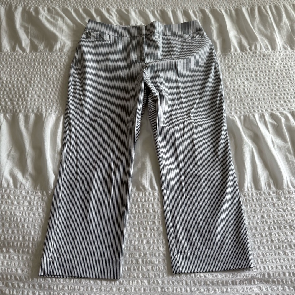 Ann Taylor Women's Striped Capris